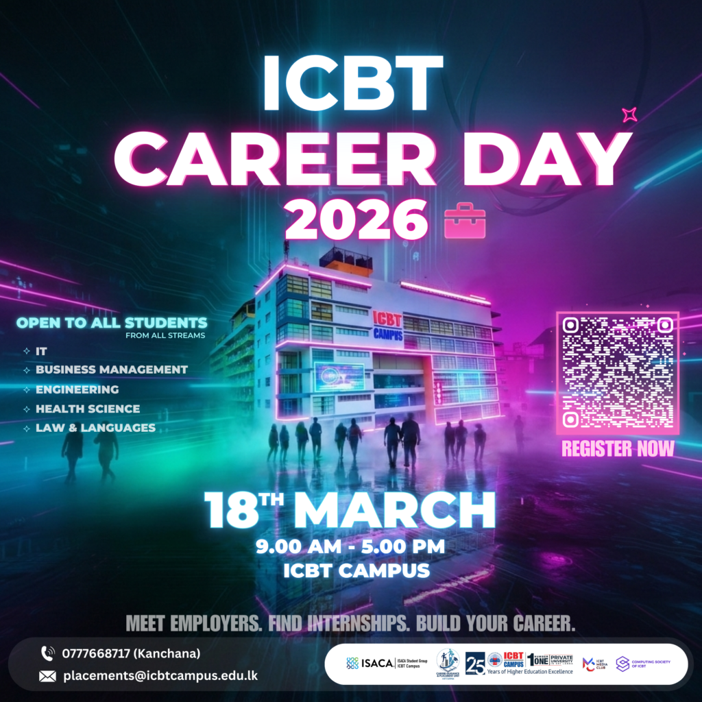 ICBT CAREER DAY 2026 - Student Registration